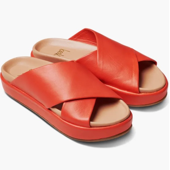 beek Shoes - Beek kite sandals tangerine orange size 9